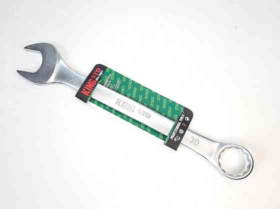 Ключ рожково-накидной 30мм King STD Винница