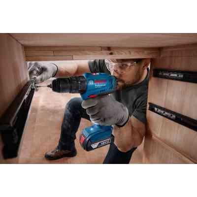 Шуруповерт Bosch GSB 183-LI 18V, 1х2Ah, 21-56Нм, 374-1815 об/хв, кейс, 1.2кг (0.601.9K9.101) Вінниця