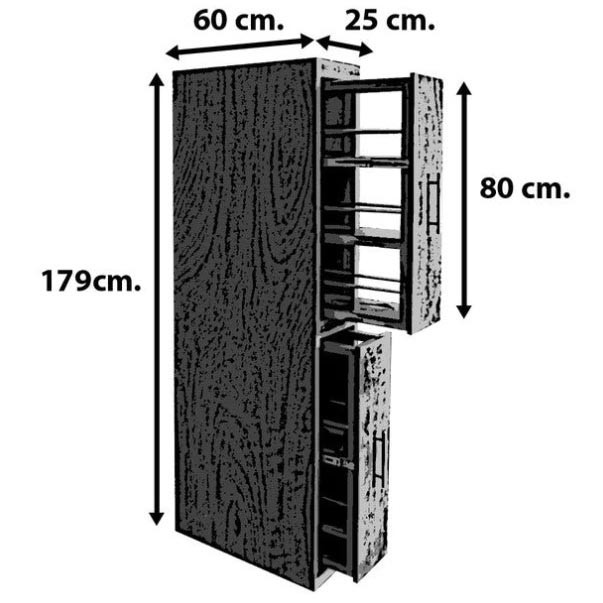 Выдвижной стеллаж 