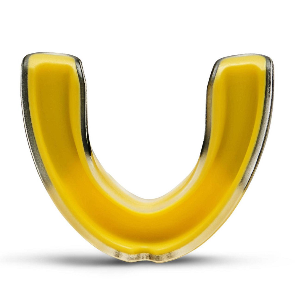 Капа боксерская для бокса ММА и единоборств гелевая Leone Top Yellow желтая взрослая одночелюстная Киев - изображение 4