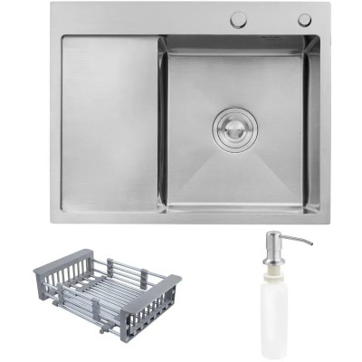 Мойка кухонная Kroner Geburstet-6350RHM (CV031321) Винница - изображение 1