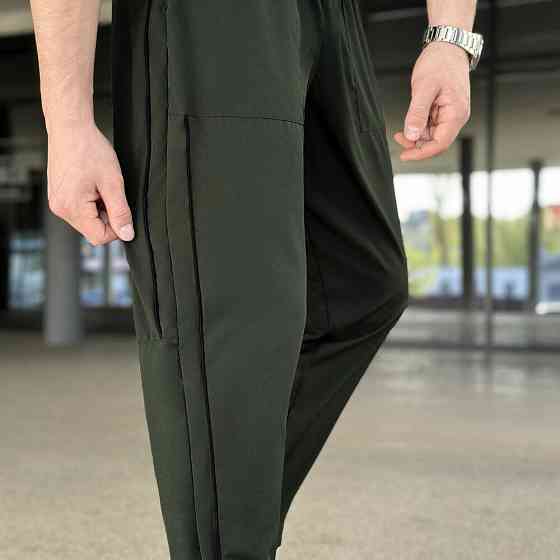 Легкі хакі джогери із софту чоловічі весна/літо Pobedov Weekend Київ