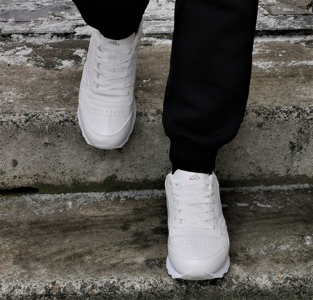 Мужские Кроссовки Reebok Classic Белые Рибок (размеры: 40,44,45) Днепр - изображение 6