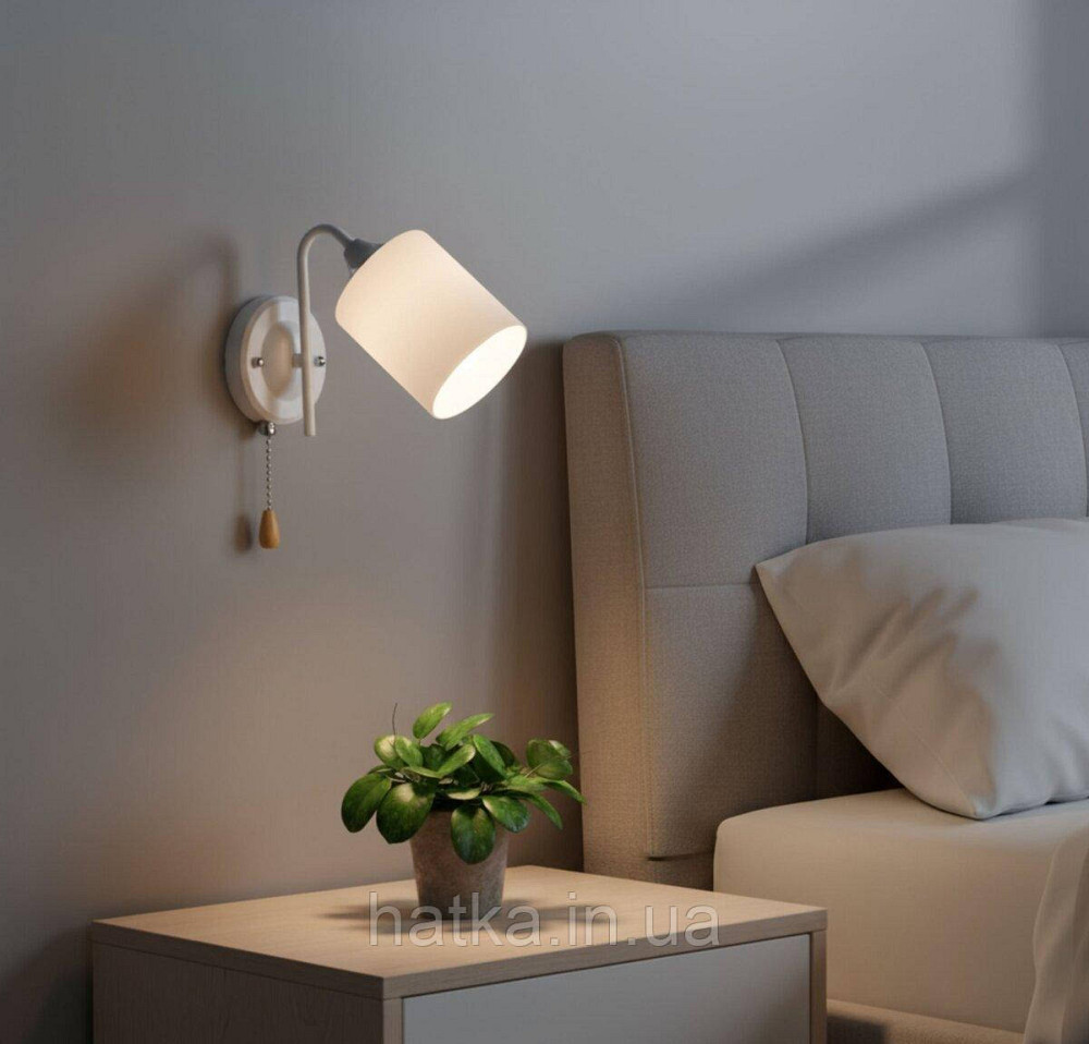 Настінний світильник B N6641/1W WT+CR Київ - фото 2