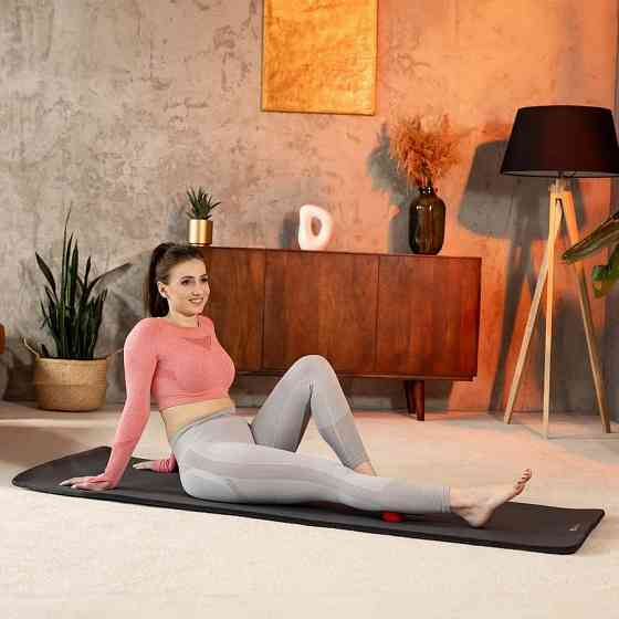 Колрик для йоги Hop-Sport HS-NB016GM NBR 1,5см черный Киев