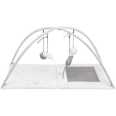 Коврик для животных Trixie игровой с царапкой 60х33х42 см Графит/светло-серый (4047974431146) Винница - изображение 1