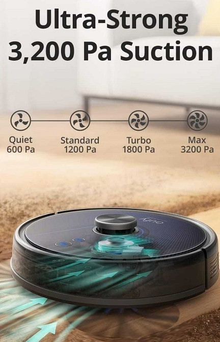 Робот пилосос Anker eufy RoboVac L35 Hybrid+ 2in1 Robot Vacuum. Харьков - изображение 2