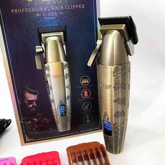 Акумуляторна машинка для стрижки CF-390 VGR V-036 Київ
