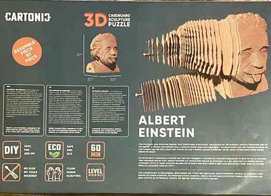 Конструктор Cartonic 3D Albert Einstein. Торг. Киев