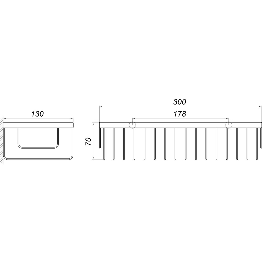 Полиця одинарна Globus Lux SQ9499 Тернопіль - фото 5