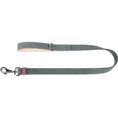 Поводок для собак WAUDOG Classic кожаный Ш 25 мм Д 122 см серый (081511) Винница