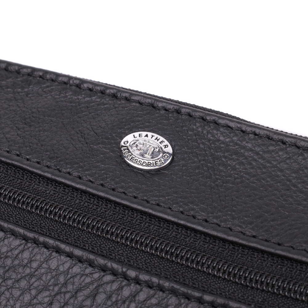 Універсальна ключниця із натуральної шкіри Чорний (ST Leather) Київ - фото 10