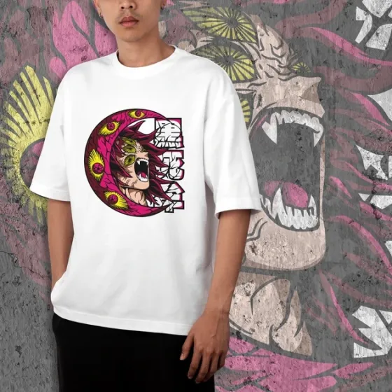 Футболка для подростка мальчика с принтом Клинок, рассекающий демонов Кокушибо Moon WE Размер 160 Anime10462 Днепр