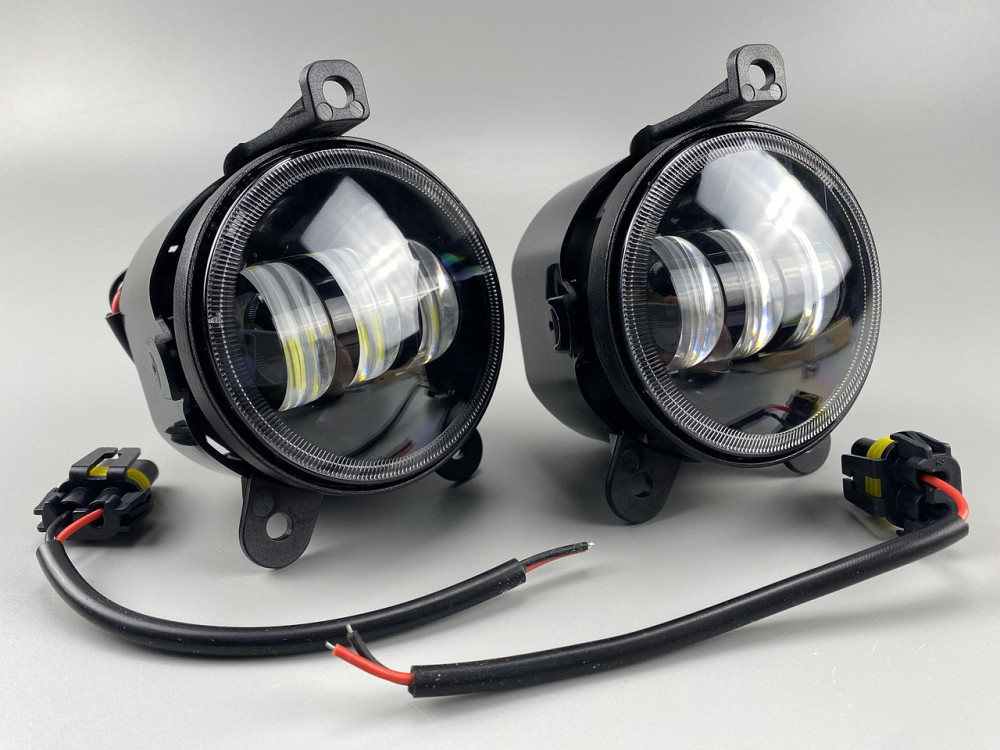 Фари LED протитуманні 35W 3,5  дюйм 3000LM 6500K 12/24/80V, фари автомобільні для додаткового світла Мукачево - фото 1