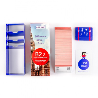 Навчальний набір English Student Картки для вивчення англійської мови Upper-Intermediate B2.2, українська (39122616) Вінниця - фото 5