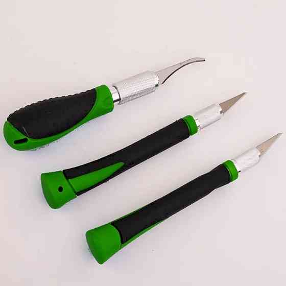 Набір ножів для різьблення по дереву (30 предметів) у чохлі. SBR Київ