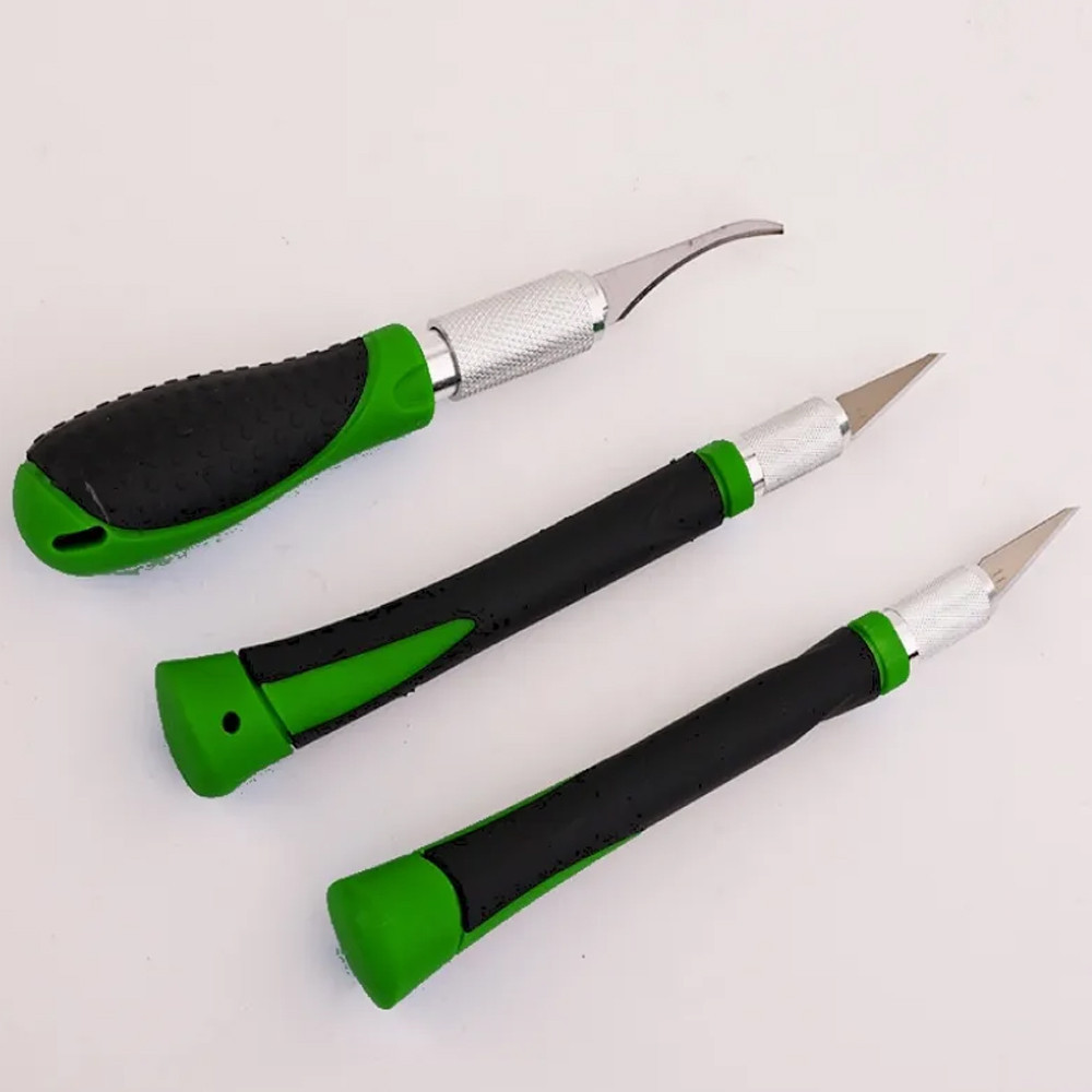 Набір ножів для різьблення по дереву (30 предметів) у чохлі. SBR Київ - фото 3