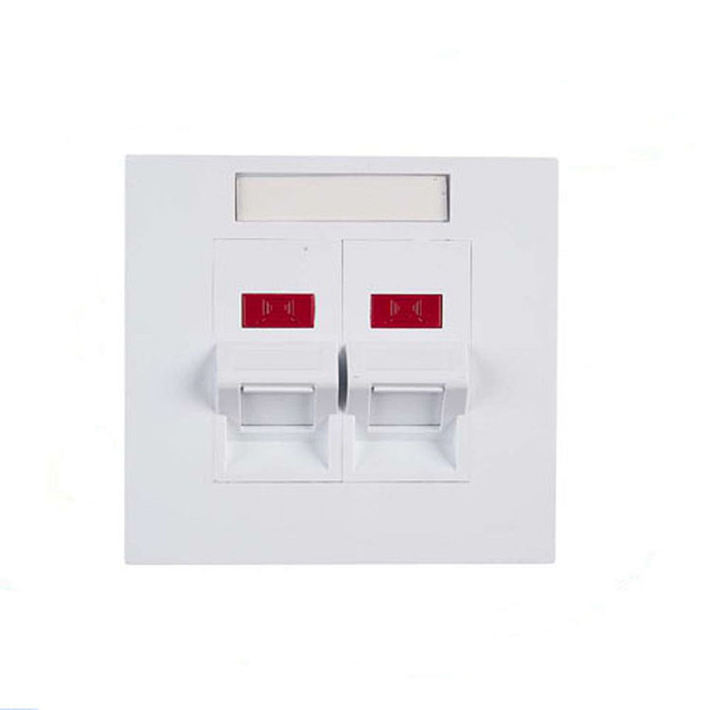 Рамка розетки під 1 модуль Keystone 86*86, зі скошеною шторкою Винница - изображение 1