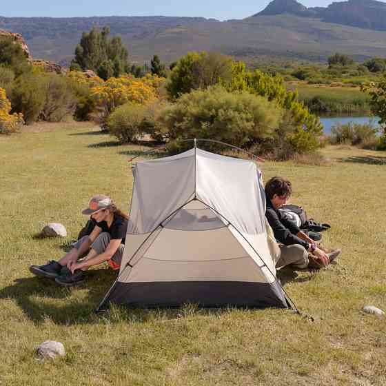 Палатка сверхлегкая двухместная Naturehike Mongar Hiking Tent Pro CNK2550WS037, 20D, зеленый Киев