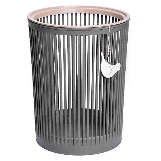 Кошик для сміття пластиковий в офіс для паперу 8 (л) кошик під сміття відро для сміття Сірий HP-45-8G Київ