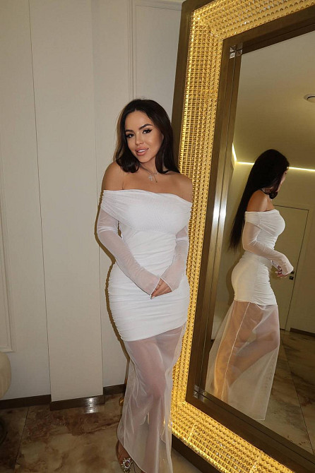 Женский вечерний романтичный комплект с открытыми плечами сетка + вискоза Белый, 44/46 Одесса - изображение 1