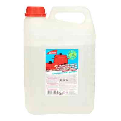 Рідина для чищення кухні Сан Клін для плит 5 л (4820003541050) Вінниця