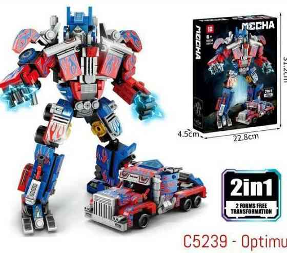 Конструктор mecha Трансформер Оптимус Прайм, 2 в 1, 438 деталь, совместим с Lego Киев