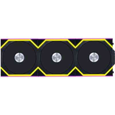 Кулер до корпусу Lian Li Uni Fan SL WIRELESS 120-3, Black (G99.12SL1W3B.00) Вінниця