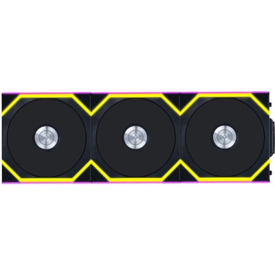 Кулер до корпусу Lian Li Uni Fan SL WIRELESS 120-3, Black (G99.12SL1W3B.00) Вінниця - фото 1