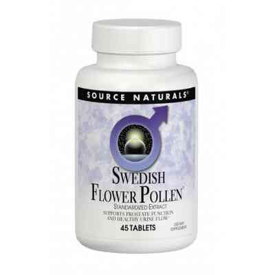 Вітамінно-мінеральний комплекс Source Naturals Комплекс для Підтримки Функції простати, Swedish Flower Poll (SNS-01297) Вінниця