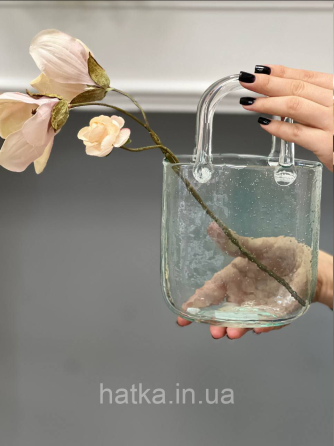 Ваза маленькая стеклянная 