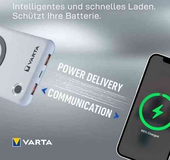 Павербанк УМБ Varta Wireless Power Bank 15000 mAh Київ
