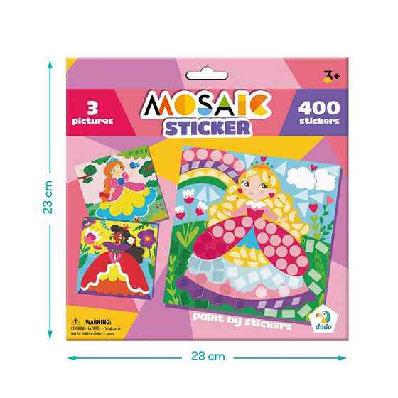 Детский набор для творчества мозаика 