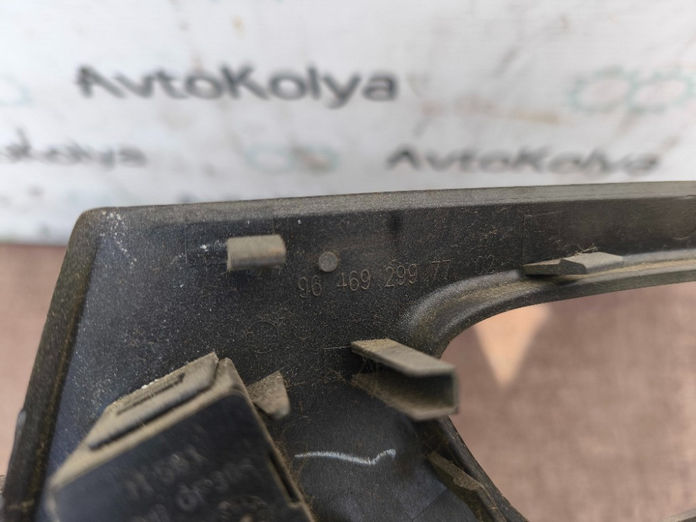 Накладка ручки дверей задня ліва Peugeot 407 2004-2011 (9646929977) Ковель - фото 2