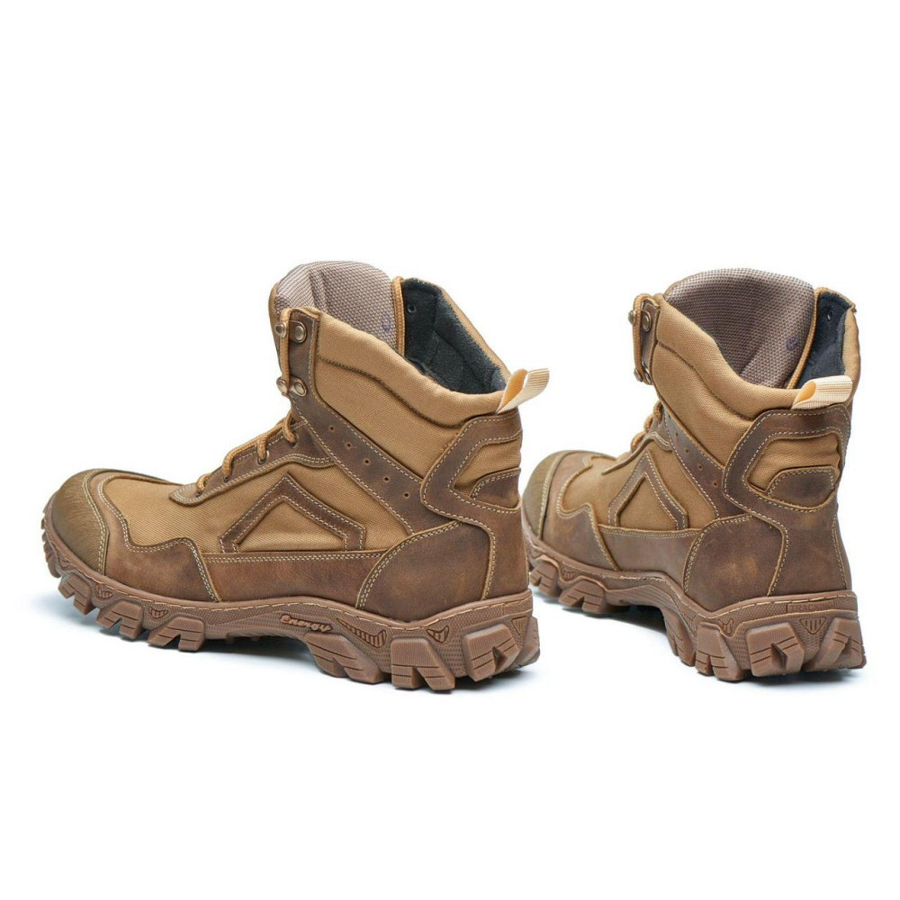 Черевики тактичні шкіряні з кордурою. Прошиті, міцні. ЗСУ 41 (27) Харків - фото 5