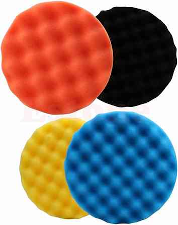 Набор полировальных насадок для шлифовки авто 6шт Киев