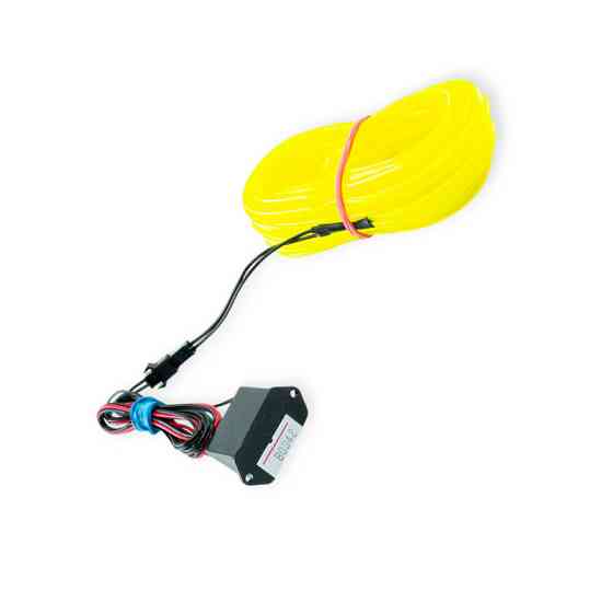 Гнучкий неон 3м салатовий 12V холодний Мукачево