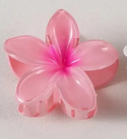 Комплект заколок квітка 3 шт. (рожеві) Сміла - фото 3