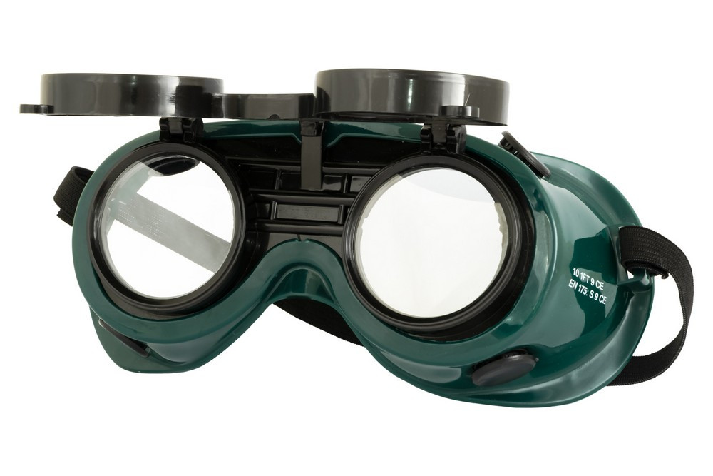 MASTERTOOL Окуляри закриті MASTERTOOL АДМІРАЛ RD відкидний світлофільтр DIN10 оправа силікон ве Коломия - фото 2