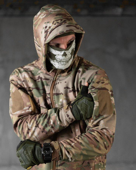 Демисезонная куртка софтшел Status мужская мультикам Одесса - изображение 17