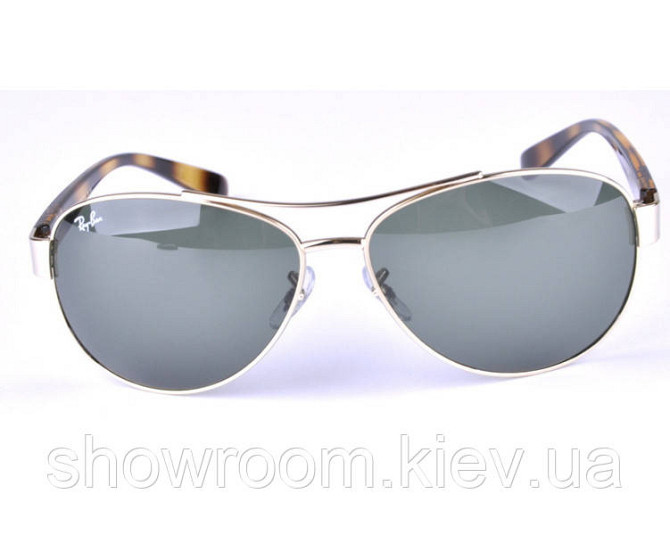 Сонцезахисні окуляри в стилі RAY BAN 3386 001 LUX Київ - фото 2