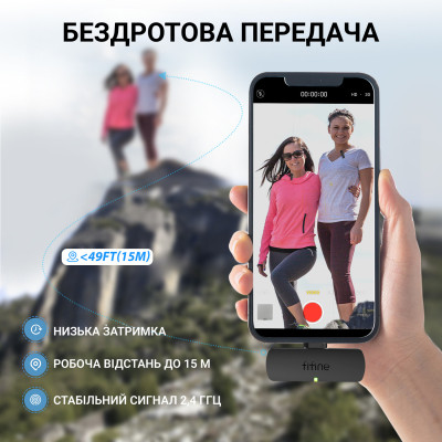 Мікрофон Fifine M8 Wireless (M8) Вінниця - фото 9
