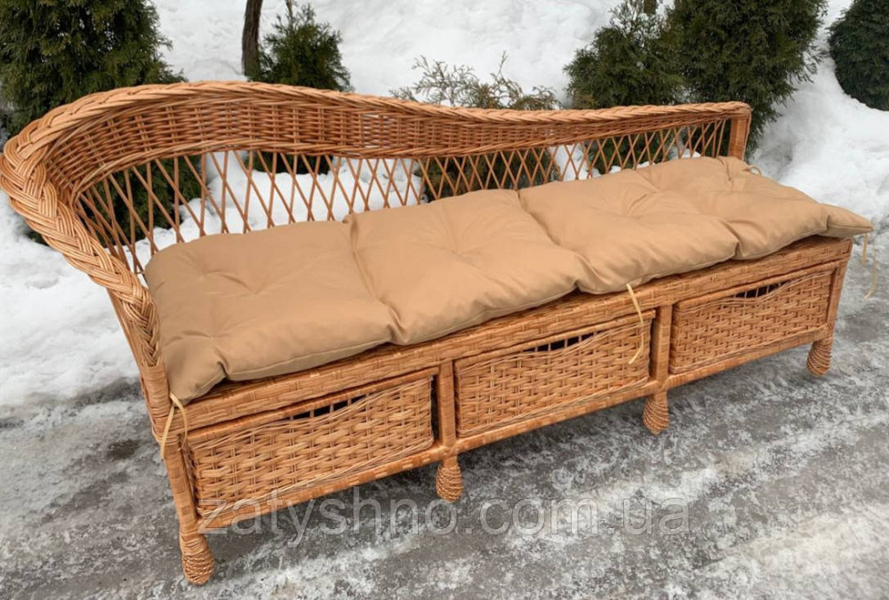 Кушетка плетеная из лозы Киев - изображение 9