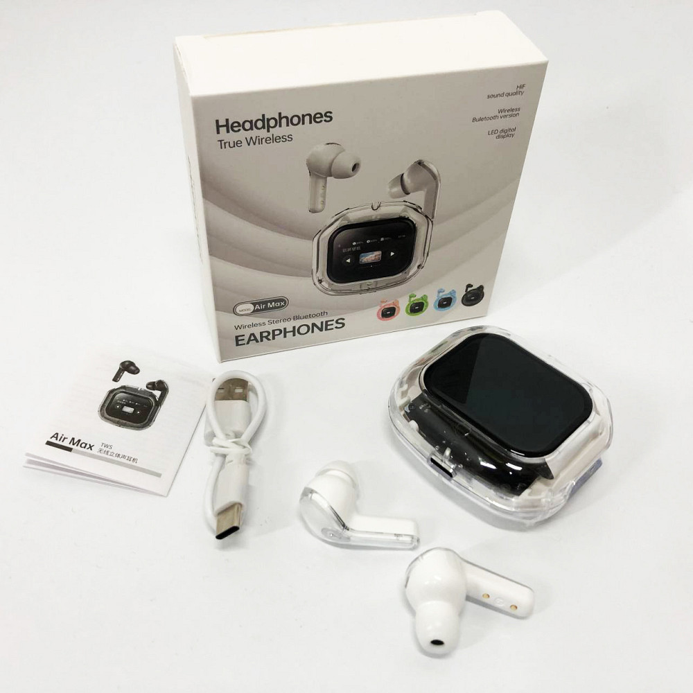 Беспроводные bluetooth наушники airdots TWS, Наушники для спорта с шумоподавлением Сенсорные YV-21 Львов - изображение 4