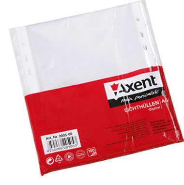 Файл "Axent" 2005-00 A5 40мкм (за 100шт), шт Київ - фото 1