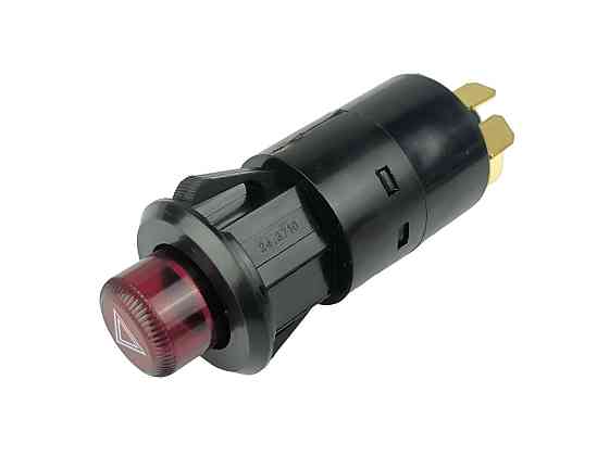 Кнопка сигнализации 2103, 2104, 2105, 2106, 2107, ГАЗ длинная (7 контактов) аварийной Мукачево