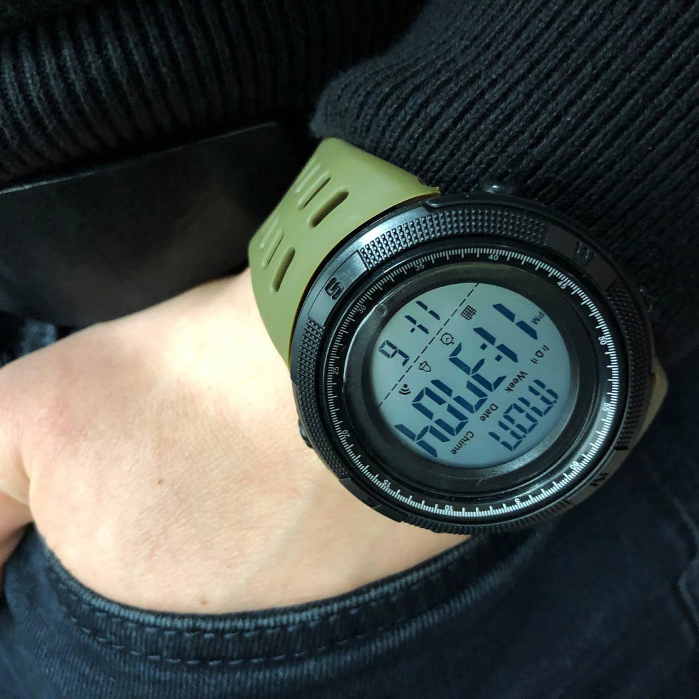 Годинники військової тематики SKMEI, Бюджетні спортивні годинники Хороші чоловічі фірма VA-30 Львів - фото 6