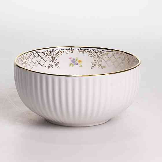 Столовий набір посуду тарілок і чашок 32 предмети на 6 персон «Золотий Кант» порцеляновий TH-32 SBR Київ