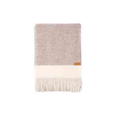 Плед Ardesto Leonardo Bianco 140x200см, тауп (ART0501LB) Винница