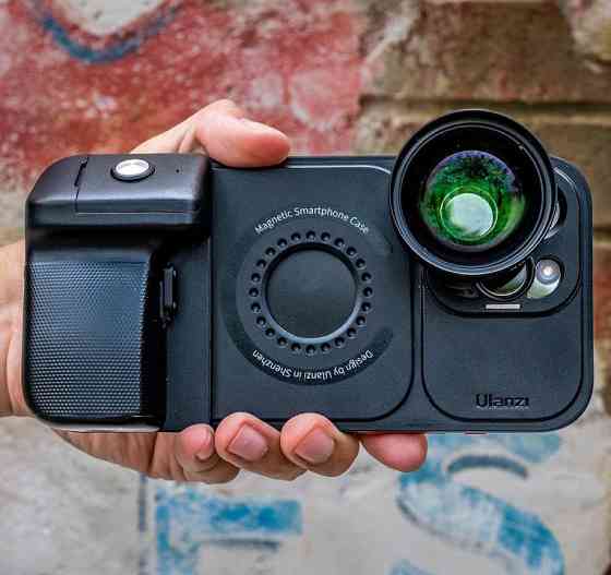 Чехол для iPhone 15 Pro Max с креплением для объектива и оборудования O-LOCK Ulanzi M037GBB1 Киев